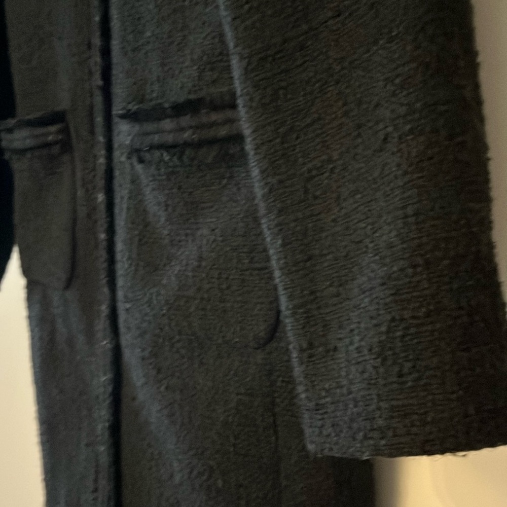 NWOT J. Crew | RARE Lady day coat | Black | Size 10P - Picture 9 of 16
